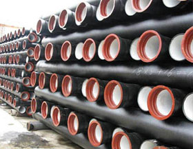 Ductile Iron Spun Pipe Packed ready stock